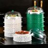 Food Plastic Cover Vegetable Cover Dining Table Kitchen Shelf 5 Layer premeum product,