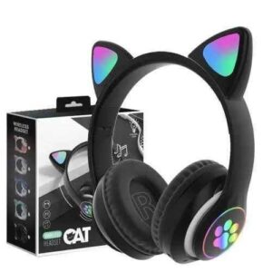 Cat STN-28 Over Ear Music Headset Glowing Ear Headphones Original Premium Quality
