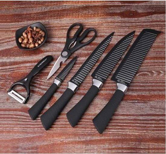 Zepter 6-Piece German Stainless Steel Kitchen Knife Set