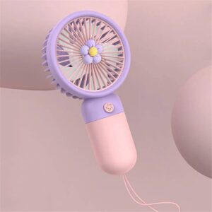 Hand Fan Smart cute handheld cooling USB Rechargeable Sports Pocket Mini Hand Fan
