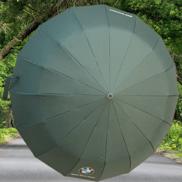 BMW 16 Ribe original premium umbrella motorsports auto open & close 100% waterproof & windproof