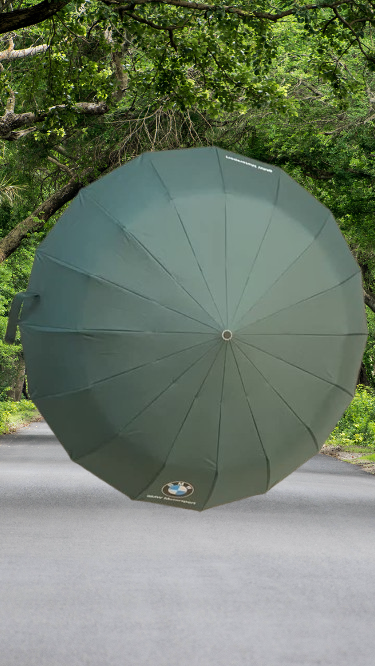 BMW 16 Ribe original premium umbrella motorsports auto open & close 100% waterproof & windproof
