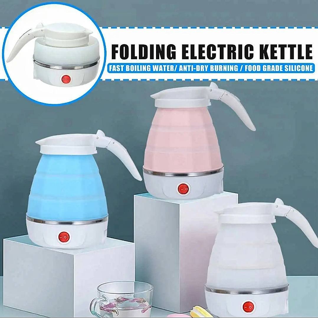 Electric Kettle Collapsible Kettle 600ml Small Foldable Kettle