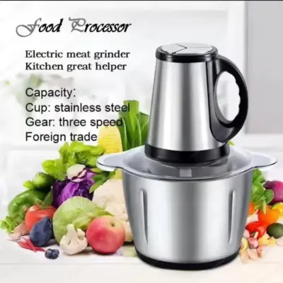 Electric Meat Grinder/Chopper – Prestige 3L Multi-Function Food Processor