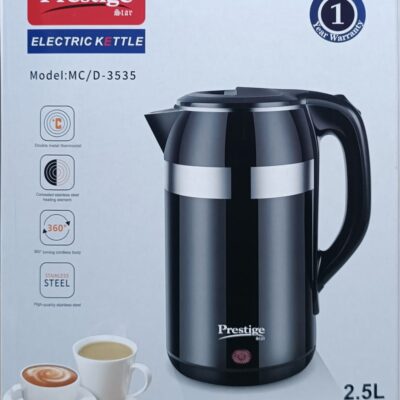 Prestige MC/D-3535 2.5L Electric Kettle for Home & Office | Powerful 1500W Fast Boil