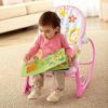 Ti Baby Infant to Toddler Rocker Bouncer with Musical Toy Bar & Vibrations (Without Dining Tray)