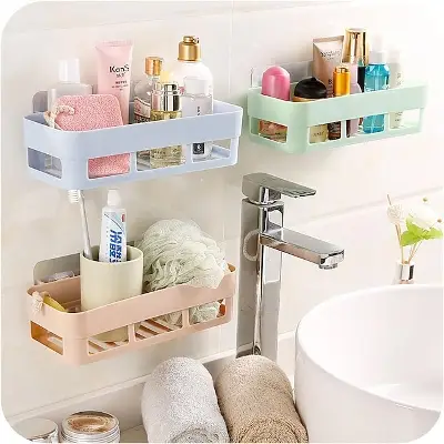 Wall Mount Bathroom Shelf Organizer - HL038