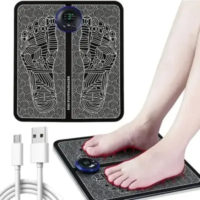 Electric EMS Foot Massager Pad for Pain & Circulation Care