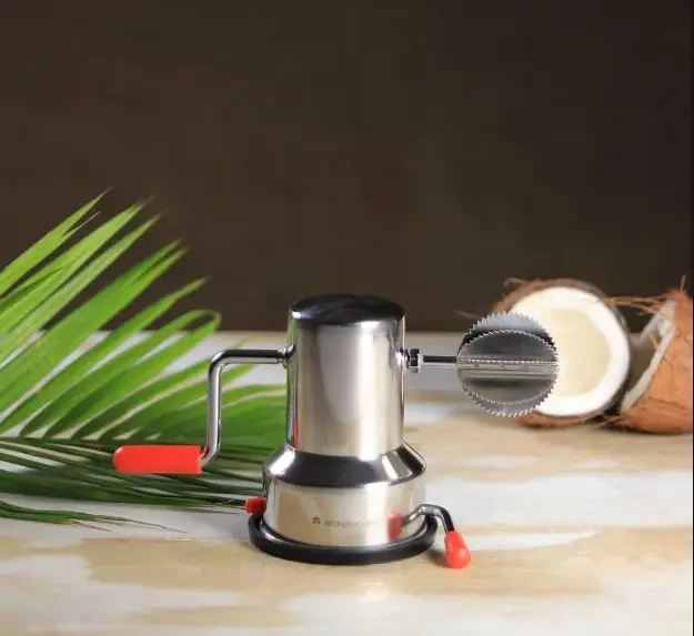 Stainless Steel Coconut Scraper & Grater Machine