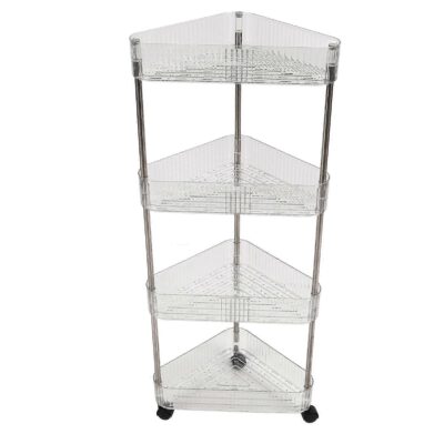 4 Layer Corner Trolly Rack - Multifunctional Storage