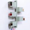 5 Tier Rotatable Wall Mounted Spice Box Kitchen Organizer