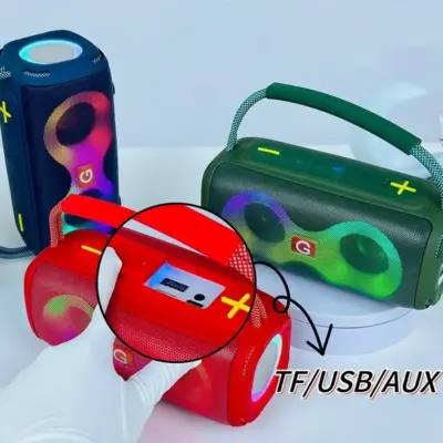 ET‑312 Wireless Portable Deep Bass Speaker with LED Light