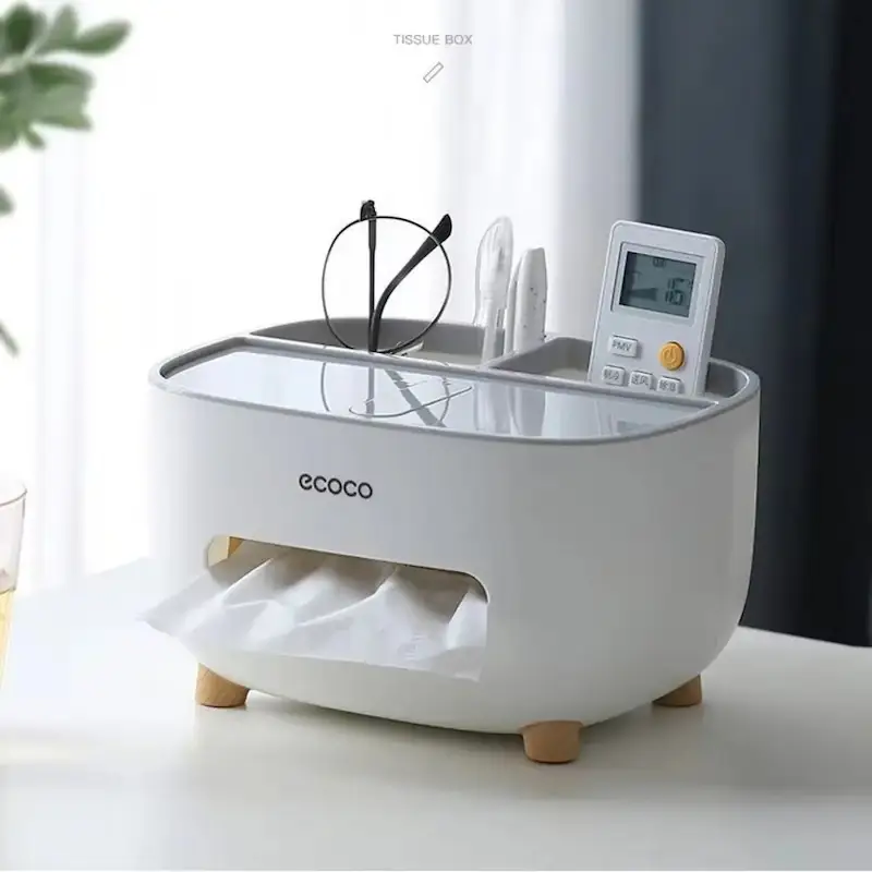 Multifunctional Household Tissue Box Holder for Home Use