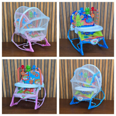 Ti Baby Toddler Rocking & Dining Chair with Mosquito Net