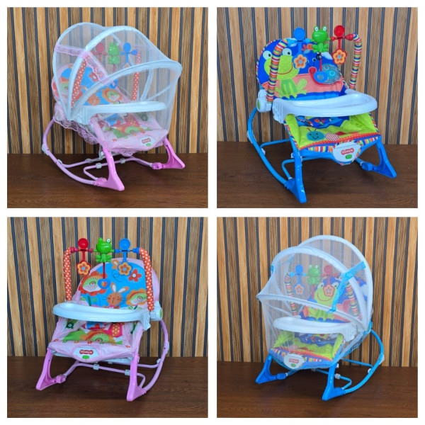 Ti Baby Toddler Rocking & Dining Chair with Mosquito Net