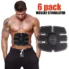 6 Packs EMS Body Muscle Stimulating Trainer Belt