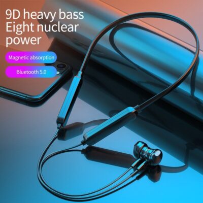 G05 Wireless Bluetooth 5.0 Neckband Earphones with Mic