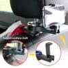 1pc Car Headrest Hook Phone Holder Seat Back Hanger Rear