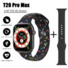 T20 PRO MAX Smart Watch with Bluetooth Calling & Fitness