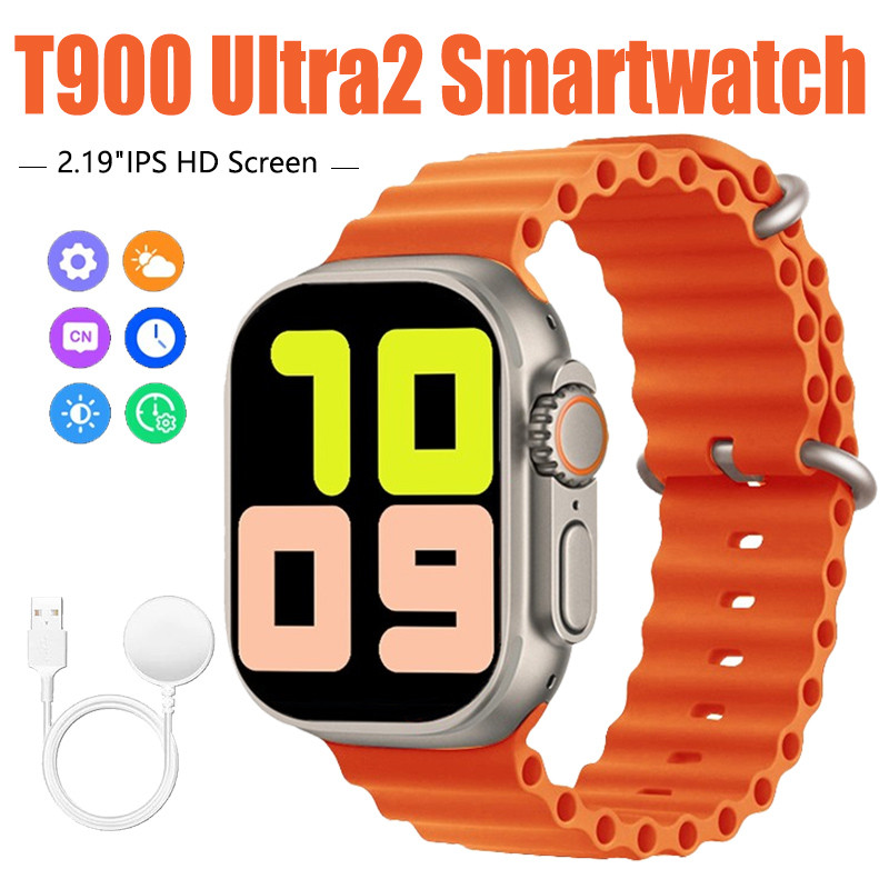 T900 Ultra 2 Smart Watch Bluetooth Call Wireless Charge