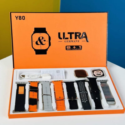Y80 Ultra Germany Smartwatch with 8+1 Straps