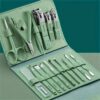 16Pcs Stainless Steel Nail Clipper Manicure Set HB023