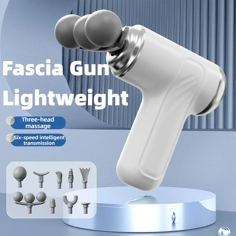 Low-Noise Powerful Fascia Massage Gun for Pain Relief