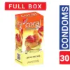 Coral 3 Fruits Flavors Condom – Lubricated Natural Latex