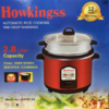 Howkingss 2.8L Rice Cooker Double Pot Non-Stick & SS