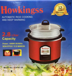 Howkingss 2.8L Rice Cooker Double Pot Non-Stick & SS