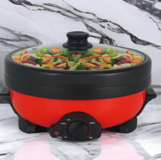 RedSwiss 3 Pot Multi Cooker 1500W Electric Cooking Set