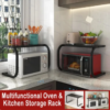 Microwave Oven Rack Multifunctional Kitchen Storage Shelf