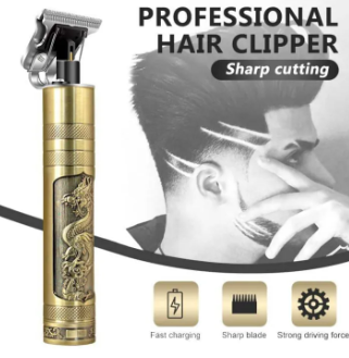Double Battery Rechargeable Vintage T9 Hair Trimmer