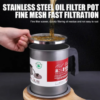 New Oil Filter Pot 1.4L Carbon Steel with Stainless Mesh