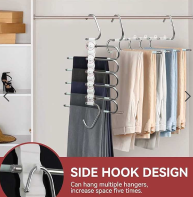 Premium Almari / Closet Cloth Hanger – Durable & Stylish