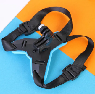 Helmet GoPro Mount Holder – Secure Action Camera Grip