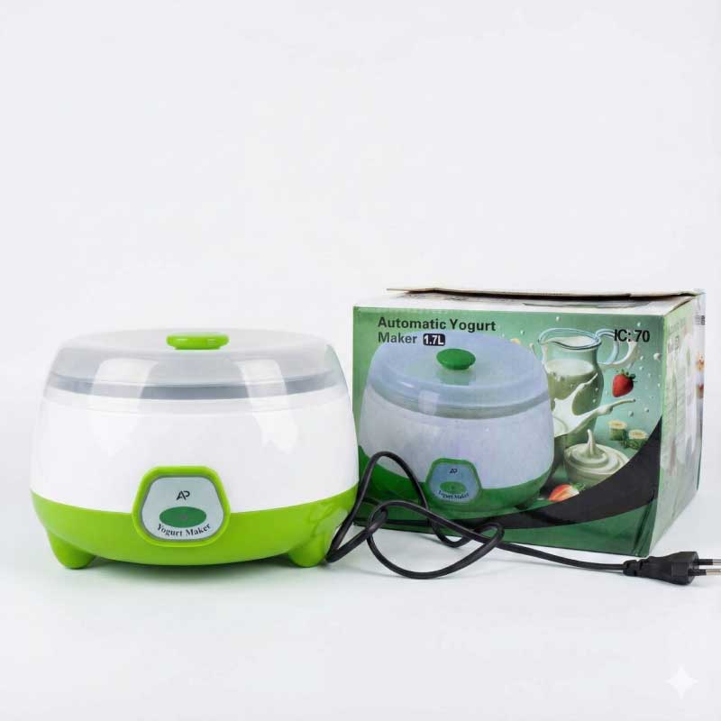Automatic Yogurt Maker 1.7L – Easy Homemade Doi Maker