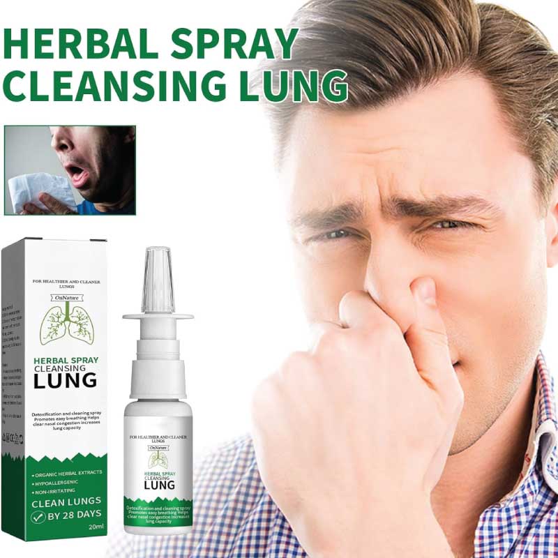 South Moon Herbal Lung Cleansing Spray for Healthy Lungs
