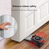 Upscaled Door Stop Security Alarm for Home & Travel