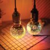 3D Firework LED Decorative Light Bulb Ball Shape Lamp