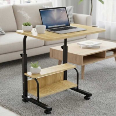 Double Layer Adjustable Reading & Laptop Table Desk