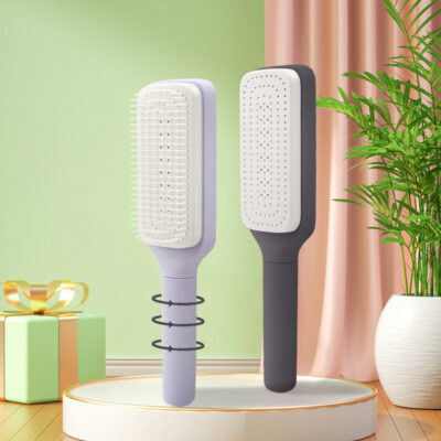 ABS Rotating Telescopic Comb for Hair Styling & Massage