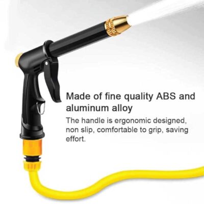 High Pressure Car Wash Water Gun with Copper Nozzle