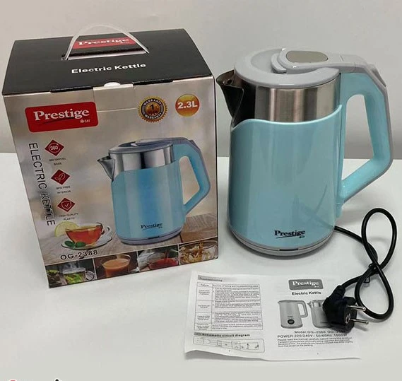 Prestige Electric Kettle 2.3 Litre OG-2388 | Fast Boil & Auto Shut-Off