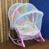 Baby Toddler Rocking Chair with Mosquito Net Safe Seat
