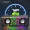 V8 Transparent RGB Light Bluetooth 5.0 Wireless Speaker
