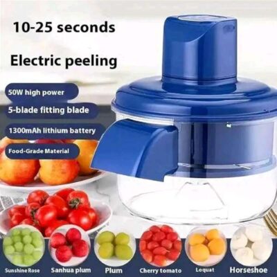 Rechargeable Electric Fruit and Vegetable Peeler Tool