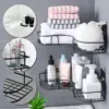 Stainless Steel Bathroom Corner Shelf Organizer – HL042