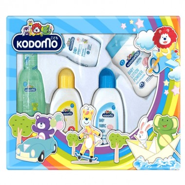Kodomo Baby Care Gift Set 5pcs Gentle Daily Care Pack